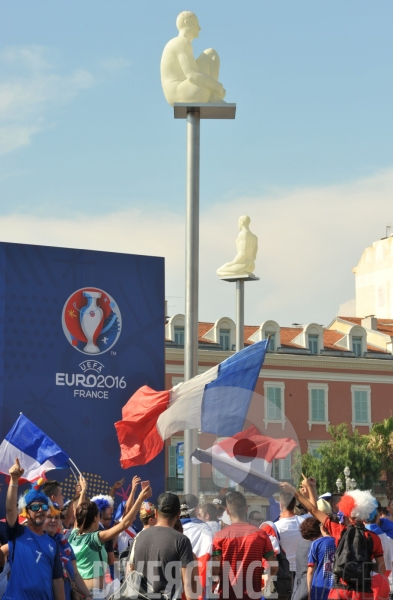 Finale de l Euro 2016 Fan Zone de Nice