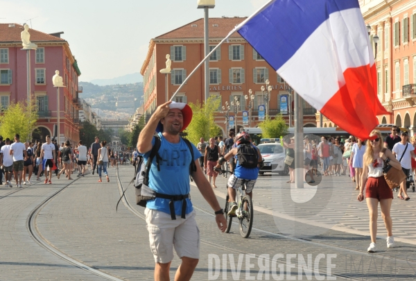 Finale de l Euro 2016 Fan Zone de Nice