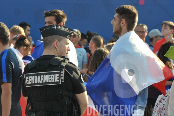 Finale de l Euro 2016 Fan Zone de Nice