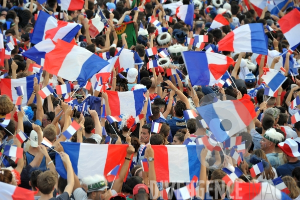 Finale de l Euro 2016 - Fan Zone de Nice