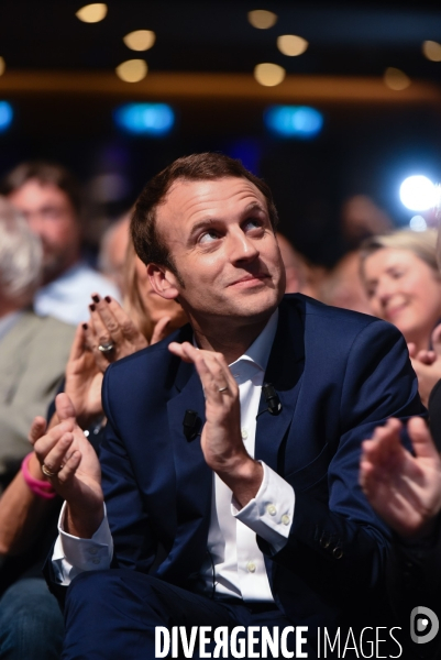Réunion publique d Emmanuel Macron à la Mutualité