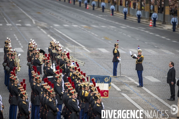 14 juillet 2016 : défilé militaire sur les Champs Elysées