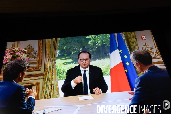 François Hollande. Entretien télévisé du 14 juillet 2016.