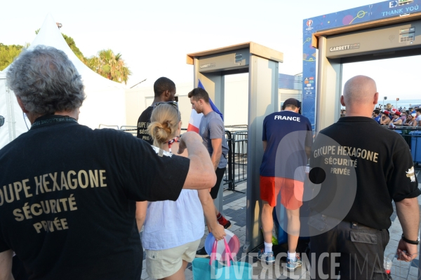 Sécurité Fan Zone de Nice