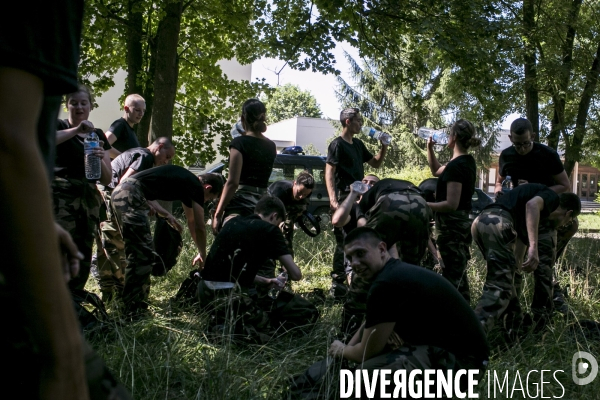 Formation de la réserve opérationelle de la Gendarmerie Nationale