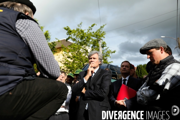 Stéphane Le Foll et les agriculteurs