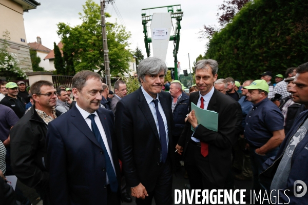 Stéphane Le Foll et les agriculteurs