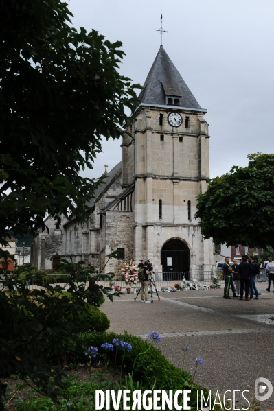 Assassinat du prêtre Jacques Hamel, revendiqué par DAECH