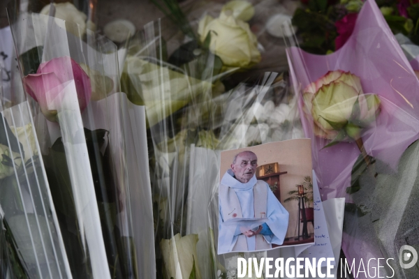 Assassinat du prêtre Jacques Hamel, revendiqué par DAECH