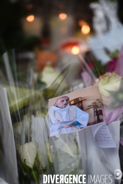Assassinat du prêtre Jacques Hamel, revendiqué par DAECH