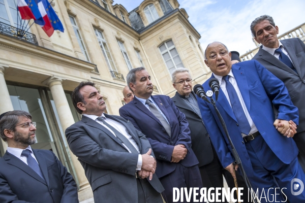 Elysée: r¢union de la conf¢rence des repr¢sentants des cultes en france