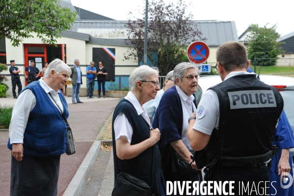 Assassinat du prêtre Jacques Hamel, revendiqué par DAECH