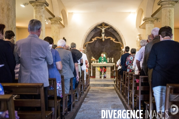 Messe à St Christophe, 31 juillet 2016