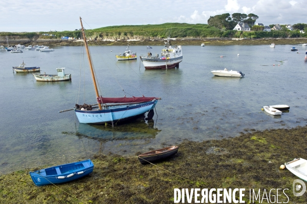 Bretagne.Le Conquet,le port