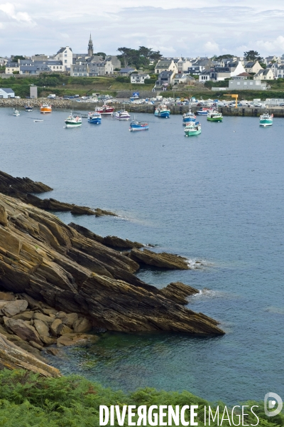 Bretagne.Le Conquet,le port