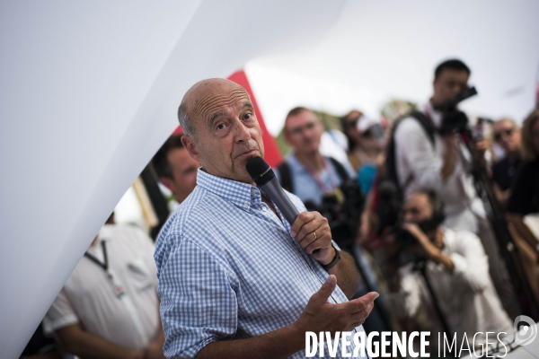 Rentrée politique d Alain Juppé.