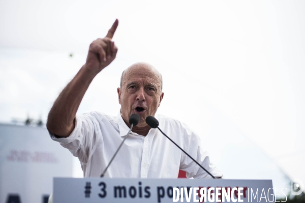 Rentrée politique d Alain Juppé.