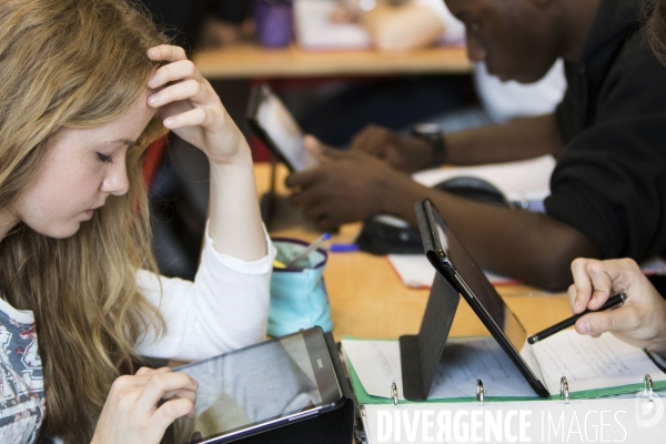 Illustration dans des lycées et collèges d Île de France