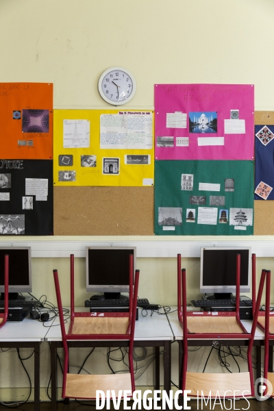 Illustration dans des lycées et collèges d Île de France