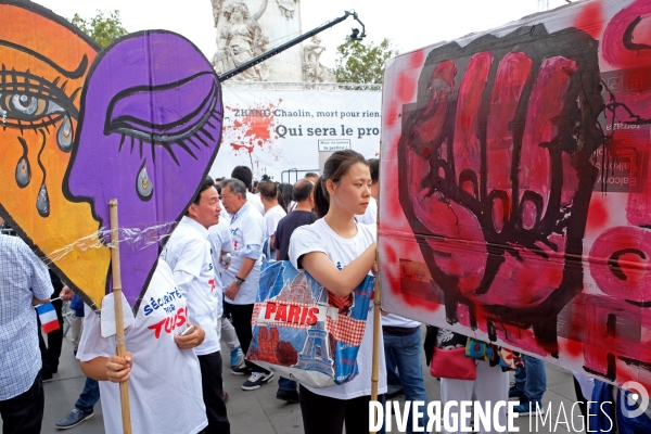 Manifestation contre les violences et l insecurtite envers les Asiatiques