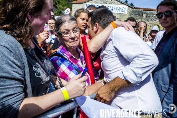 Rentrée politique de Marine Le Pen.