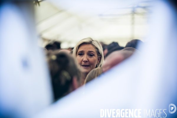 Rentrée politique de Marine Le Pen.