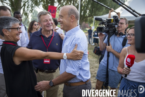 Alain Juppé , rentrée politique à Chatou