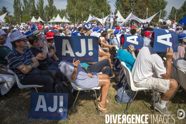 Alain Juppé , rentrée politique à Chatou