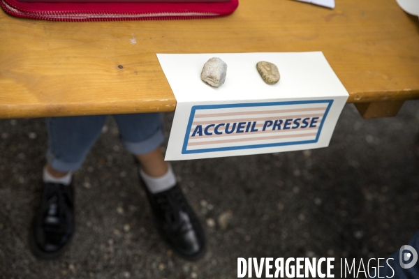 Arnaud Montebourg déclare sa candidature à Frangy en Bresse
