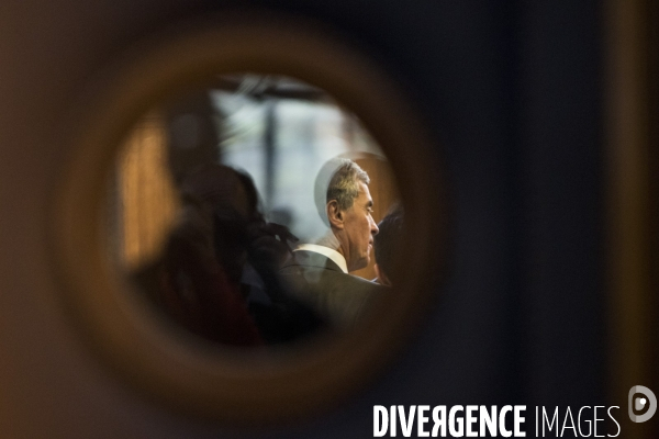 Ouverture du procès pour fraude fiscale de Jérome CAHUZAC et de son ex-épouse Patricia MENARD devant la 32ème chambre du tribunal correctionnel de Paris.