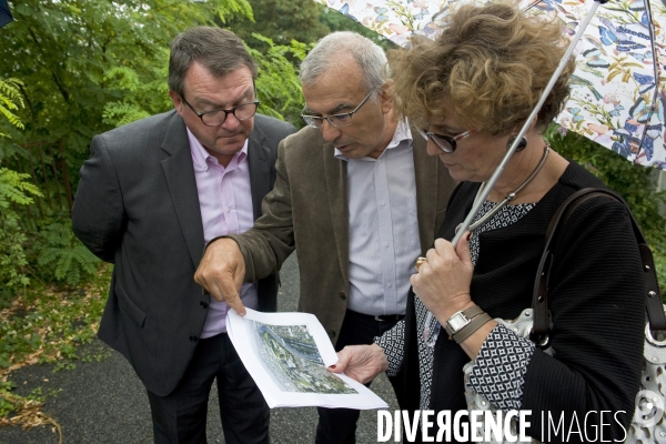 Inventons la Metropole du Grand Paris.Projet  d amenagement d un pole sante sur la friche du fort de la Redoute a Villejuif