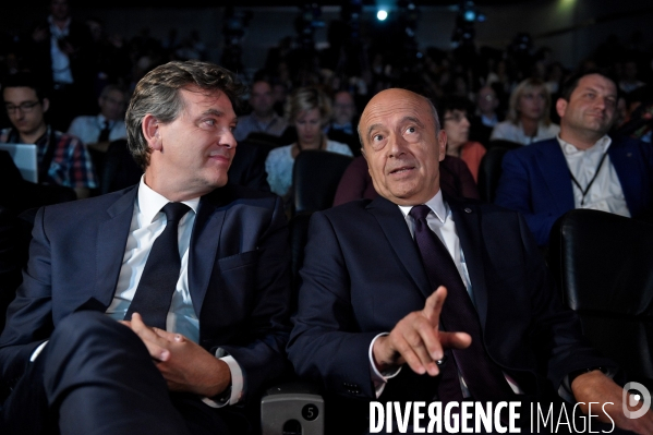 Arnaud Monteboug avec Alain Juppé