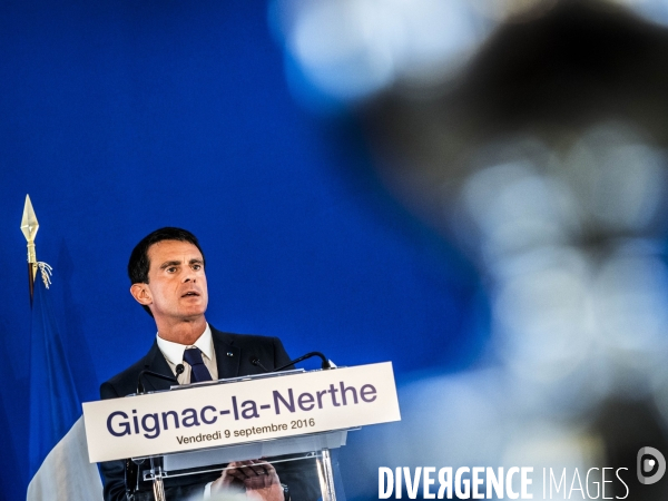 Prime Minister Manuel Valls in Bouches du Rhone
