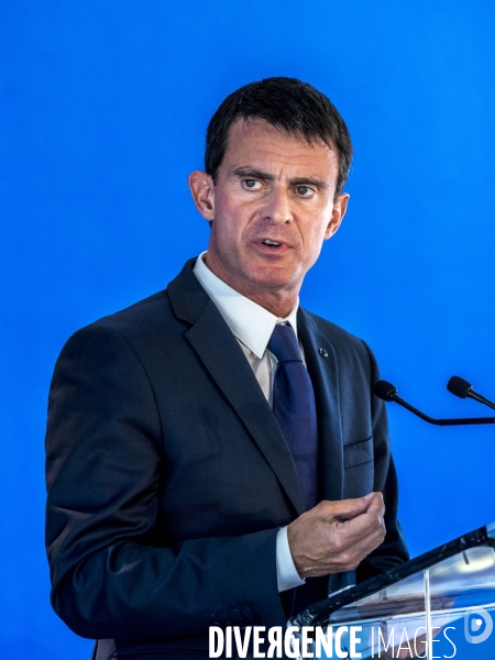 Prime Minister Manuel Valls in Bouches du Rhone