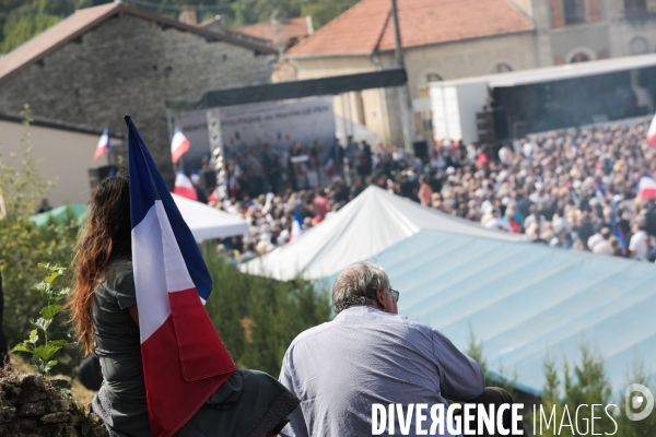 Marine le pen a brachay