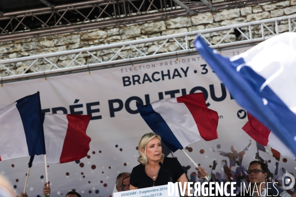 Marine le pen a brachay