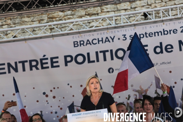 Marine le pen a brachay