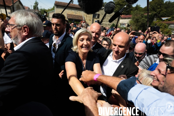 Marine le pen a brachay