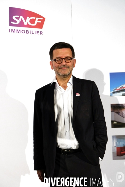 Projet urbain d amenagement sur un site ferroviaire de six hectares dans le 12 eme arrondisssement.Portrait de Benoit Quignon, dg SNCF Immobilier