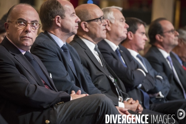 François Hollande: discours salle Wagram