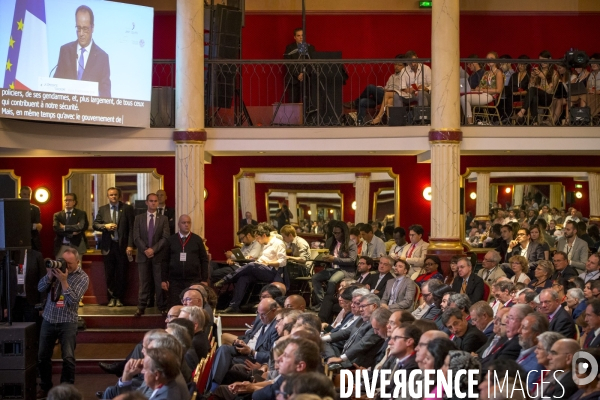 François Hollande: discours salle Wagram