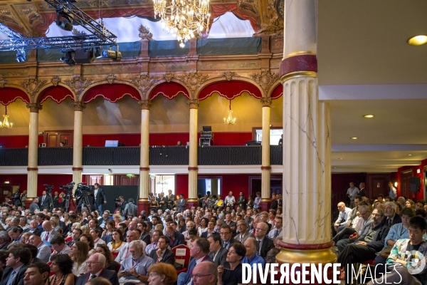 François Hollande: discours salle Wagram