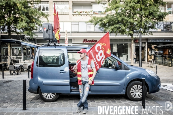 Manifestation contre la loi travail