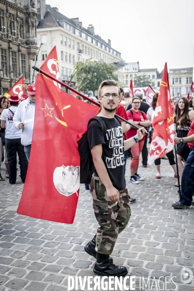 Manifestation contre la loi travail