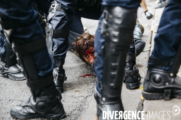 Manifestation contre la Loi Travail du 15 septembre 2016