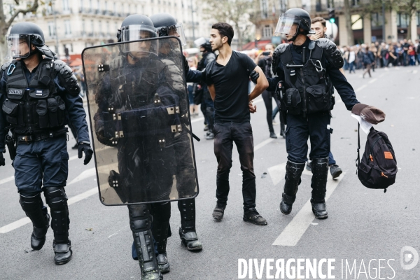 Manifestation contre la Loi Travail du 15 septembre 2016