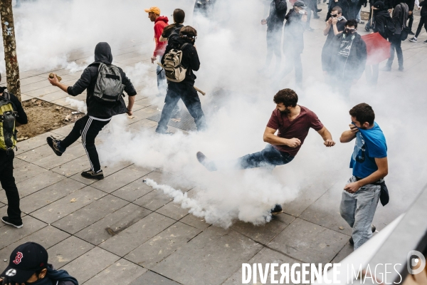 Manifestation contre la Loi Travail du 15 septembre 2016