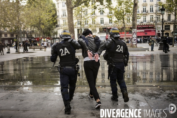 Manifestation contre la loi travail