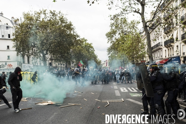 Manifestation contre la loi travail