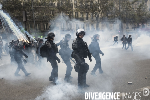 Manifestation contre la loi travail